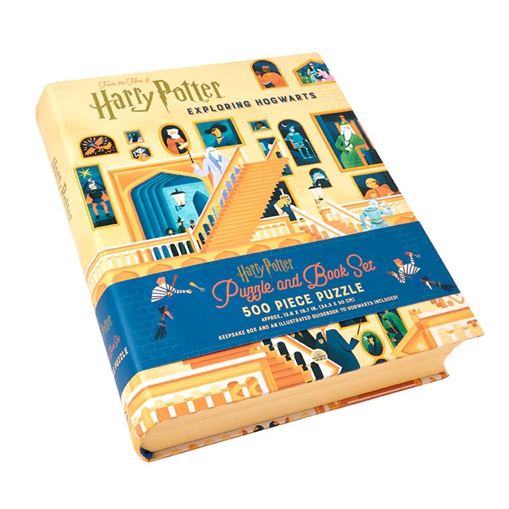 Exploring Hogwarts Puzzle And Book Set