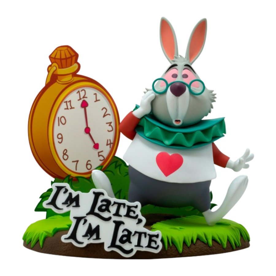 Alice in Wonderland - Lapin Blanc "White Rabbit" 1:10 Scale Figure