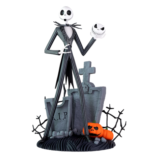 The Nightmare Before Christmas - Jack Scary Smiling Face 1:10 Scale Figure