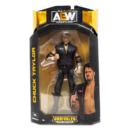 AEW - Chuck Taylor (Unrivaled Figure) #66 Figure Pack