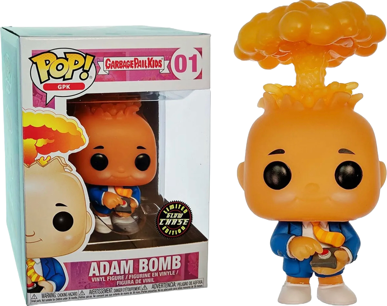 Garbage Pail Kids - Adam Bomb CHASE Pop! Vinyl #01