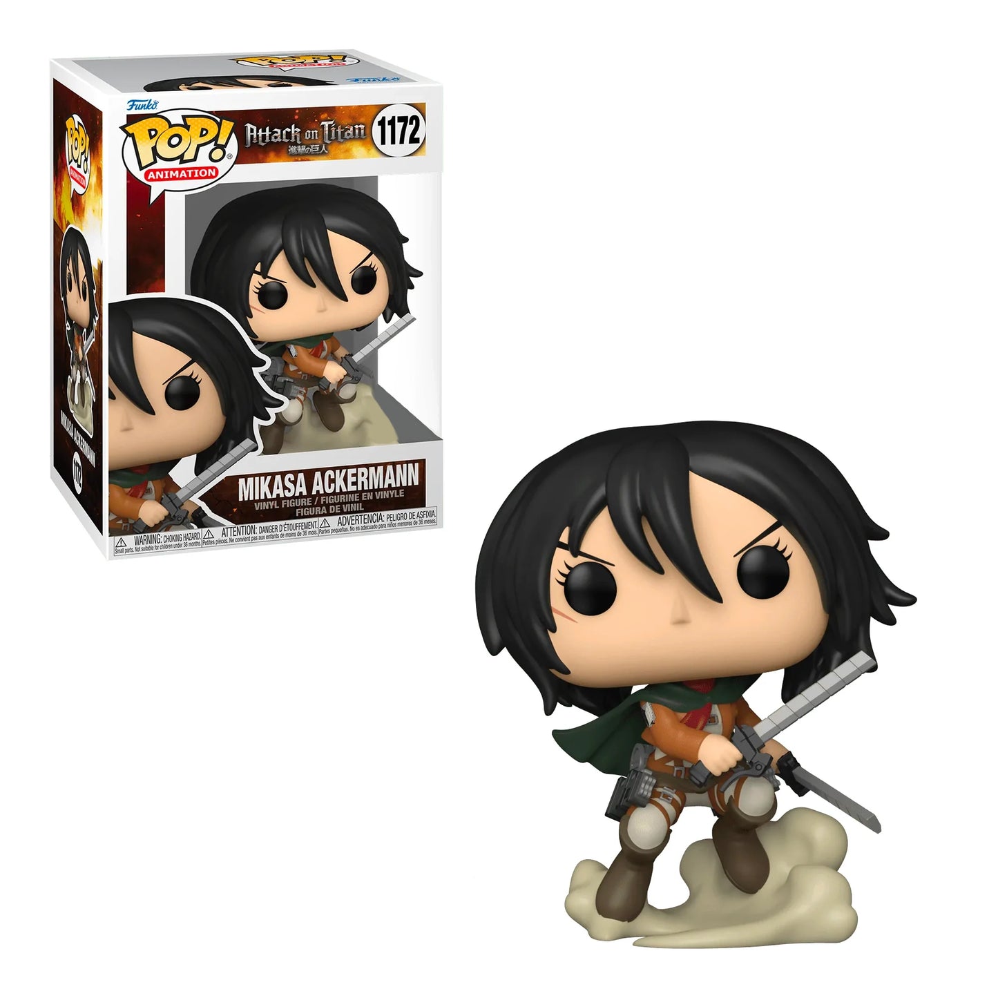 Attack on Titan - Mikasa Ackerman US Exclusive Pop! Vinyl #1172