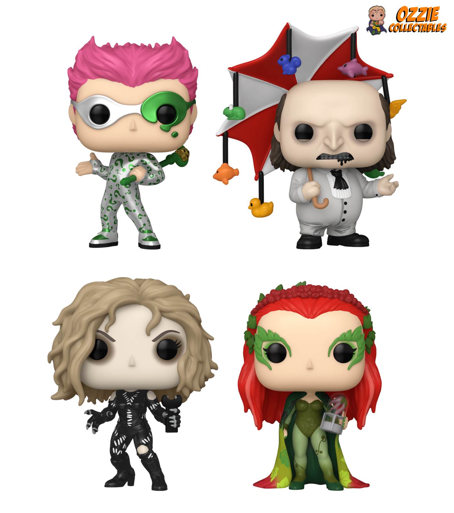 Batman Movies Iconic Villains Bundle - 4 POP! Vinyls