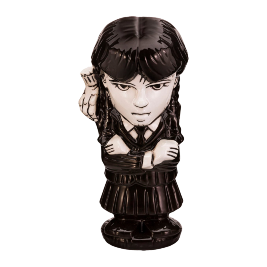 Wednesday (TV) - Wednesday Addams with Thing Geeki Tikis Mug