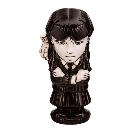 Wednesday (TV) - Wednesday Addams with Thing Geeki Tikis Mug