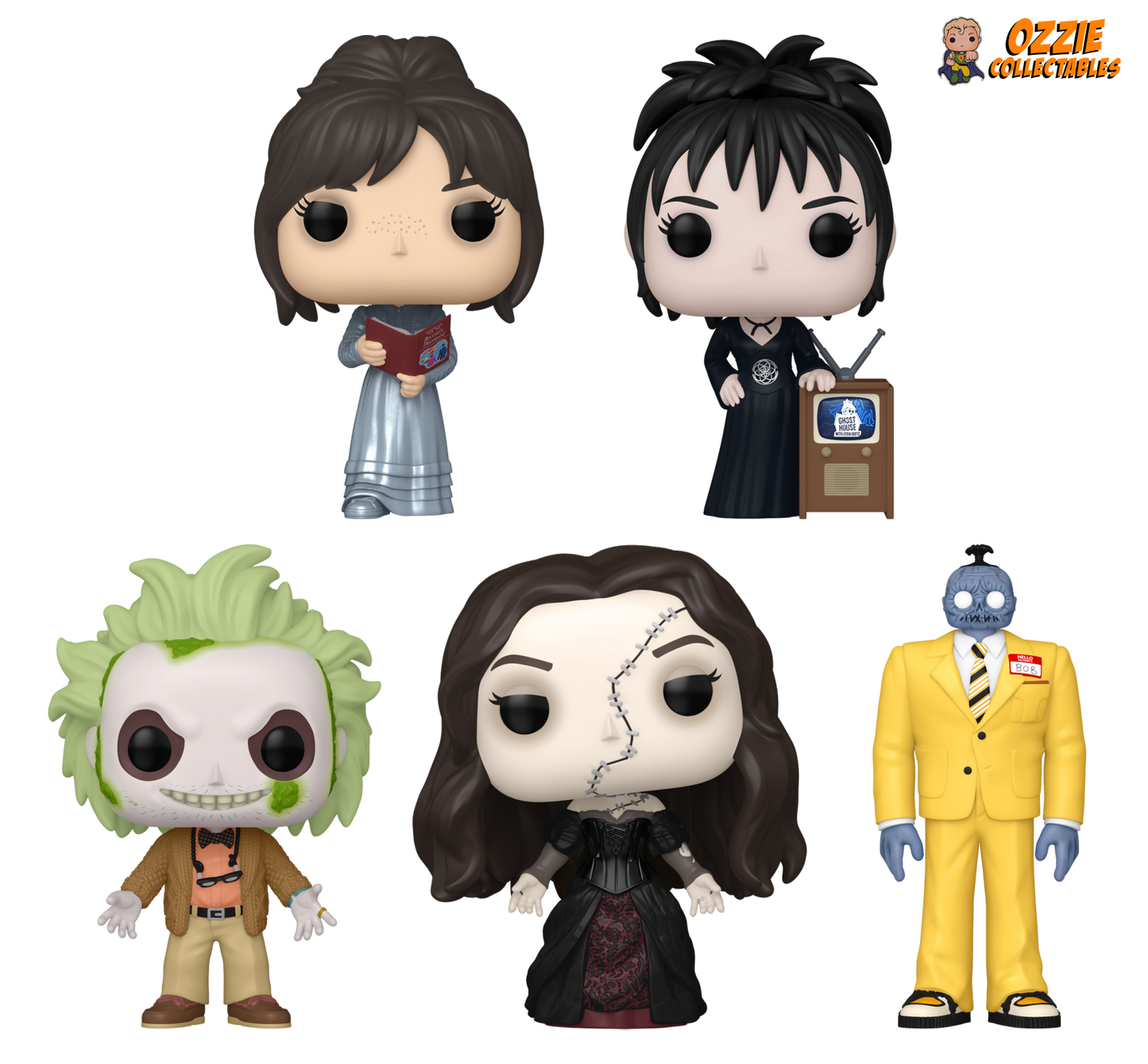 Beetlejuice Beetlejuice 2024 Bundle - 5 POP! Vinyls