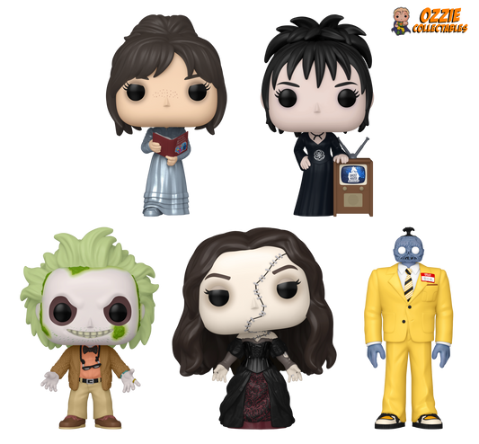 Beetlejuice Beetlejuice 2024 Bundle - 5 POP! Vinyls