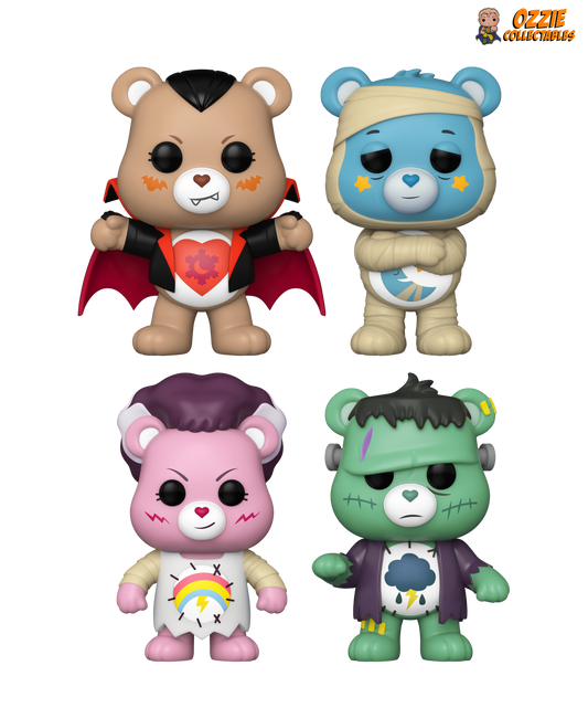 Care Bears x Universal Monsters Bundle - 4 POP! Vinyls