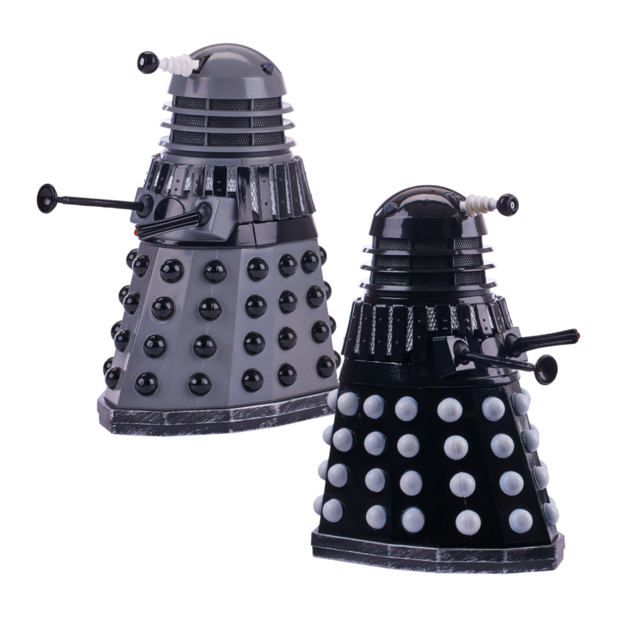 Doctor Who - History of the Daleks #18 "Resurrection of the Daleks" Collector Figure Set