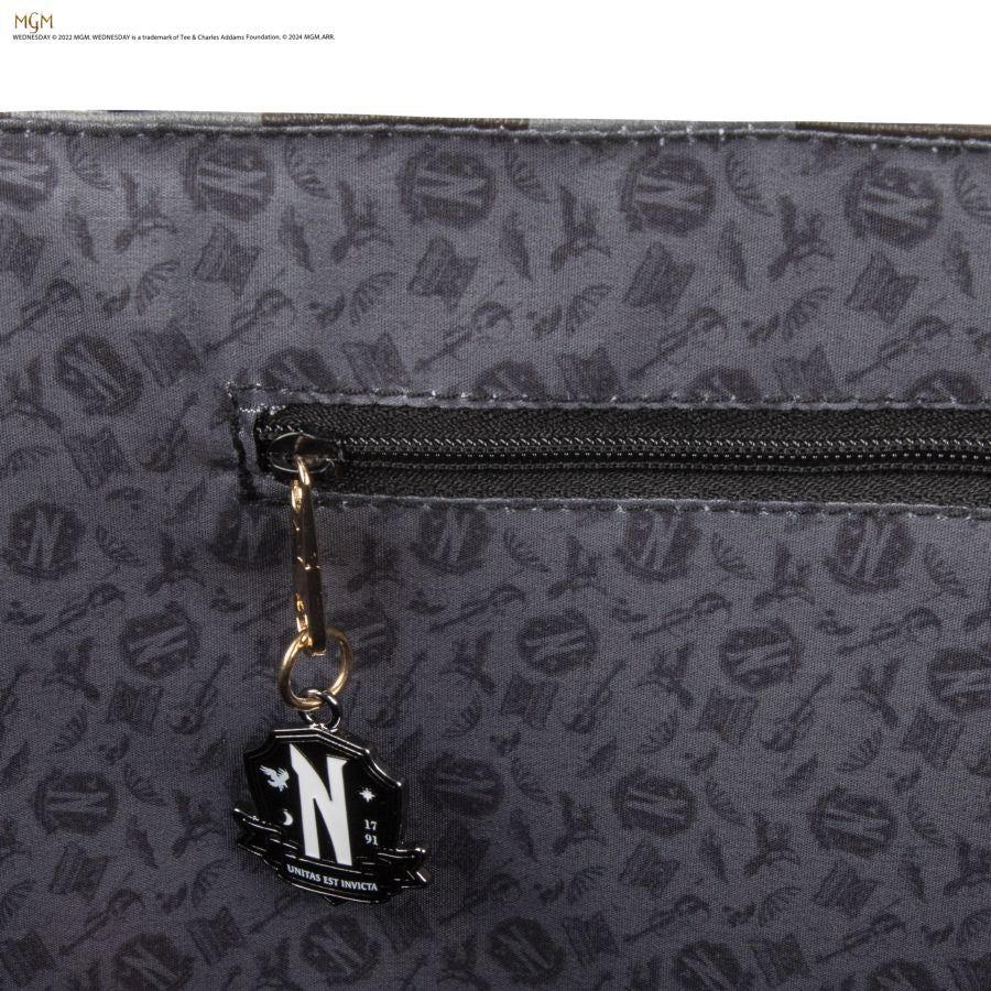 Wednesday (TV) - Nevermore Academy Shopping Bag (Black)