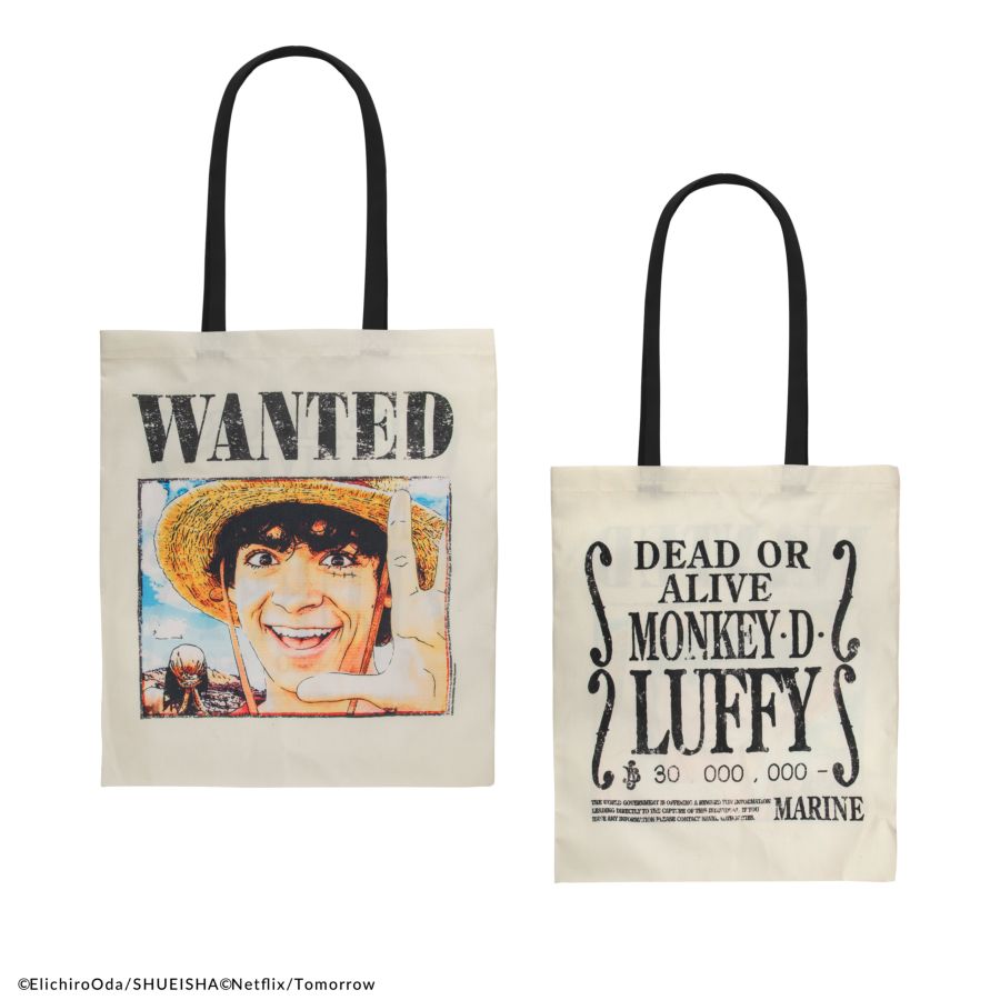 One Piece (2023) - Wanted Luffy Tote Bag