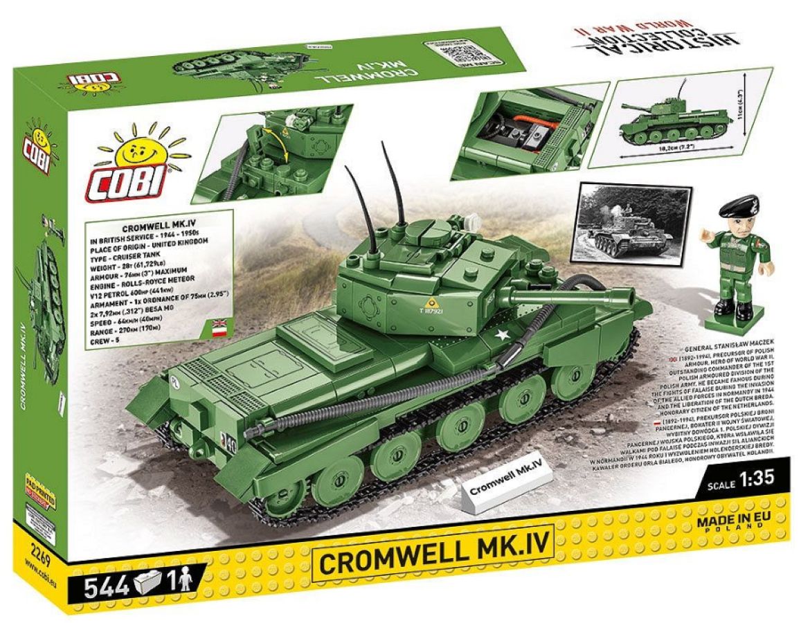 World War 2 - Cromwell Mk.IV "Hela" (544 Piece Kit)