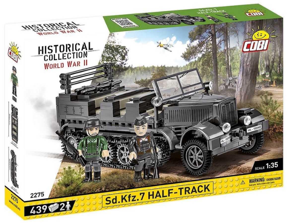 World War 2 - Sd.Kfz.7 Half-Track (439 Piece Kit)