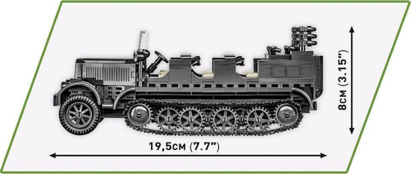 World War 2 - Sd.Kfz.7 Half-Track (439 Piece Kit)