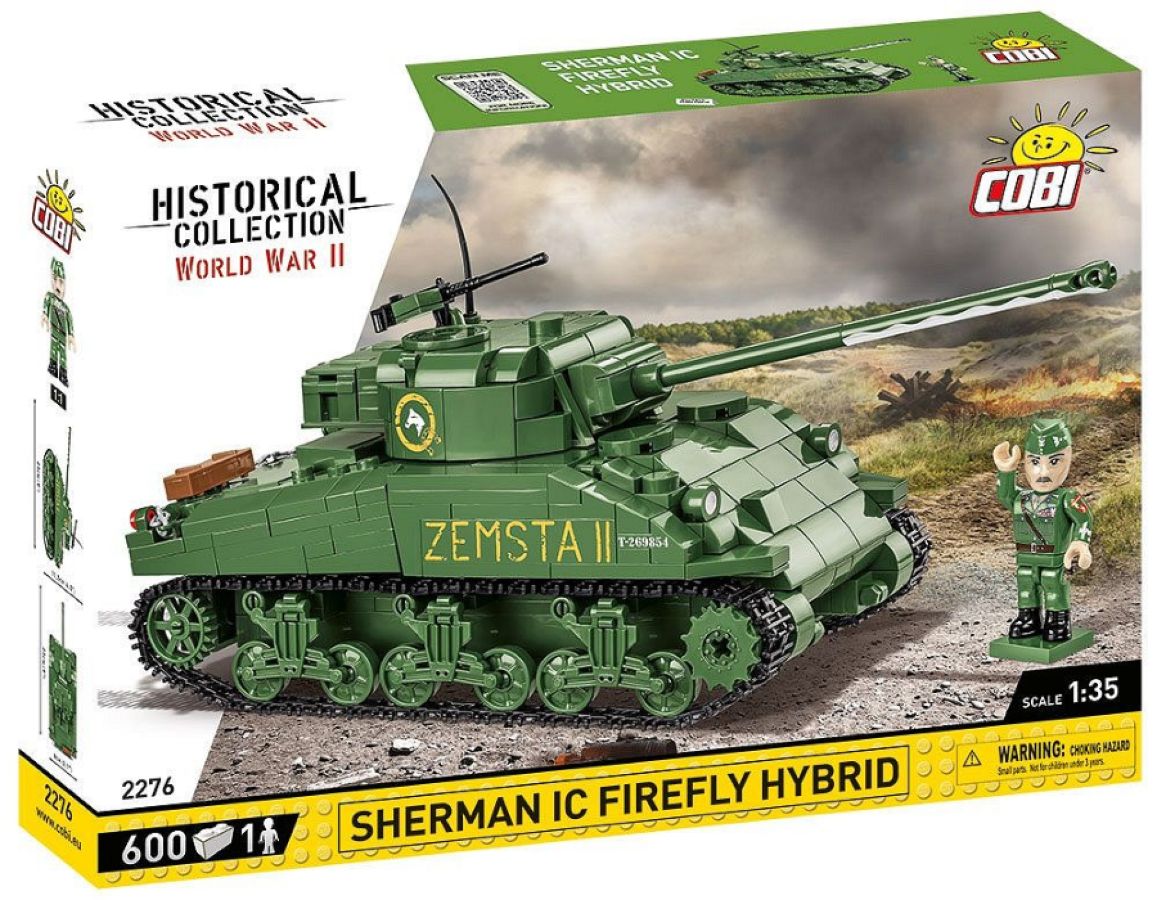 World War 2 - Sherman IC Firefly Hybrid (600 Piece Kit)