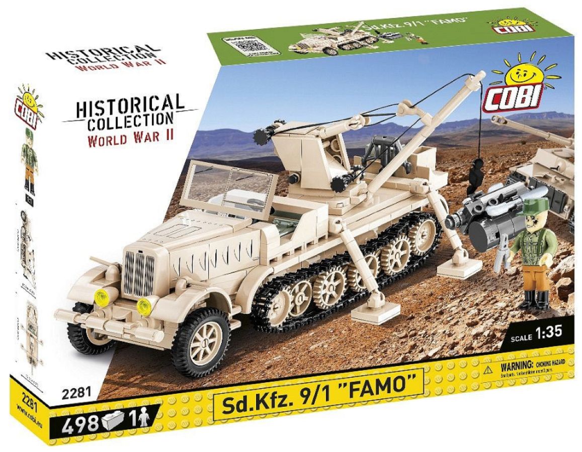 World War 2 - Sd.Kfz. 9/1 "Famo" Half-Track (502 Piece Kit)