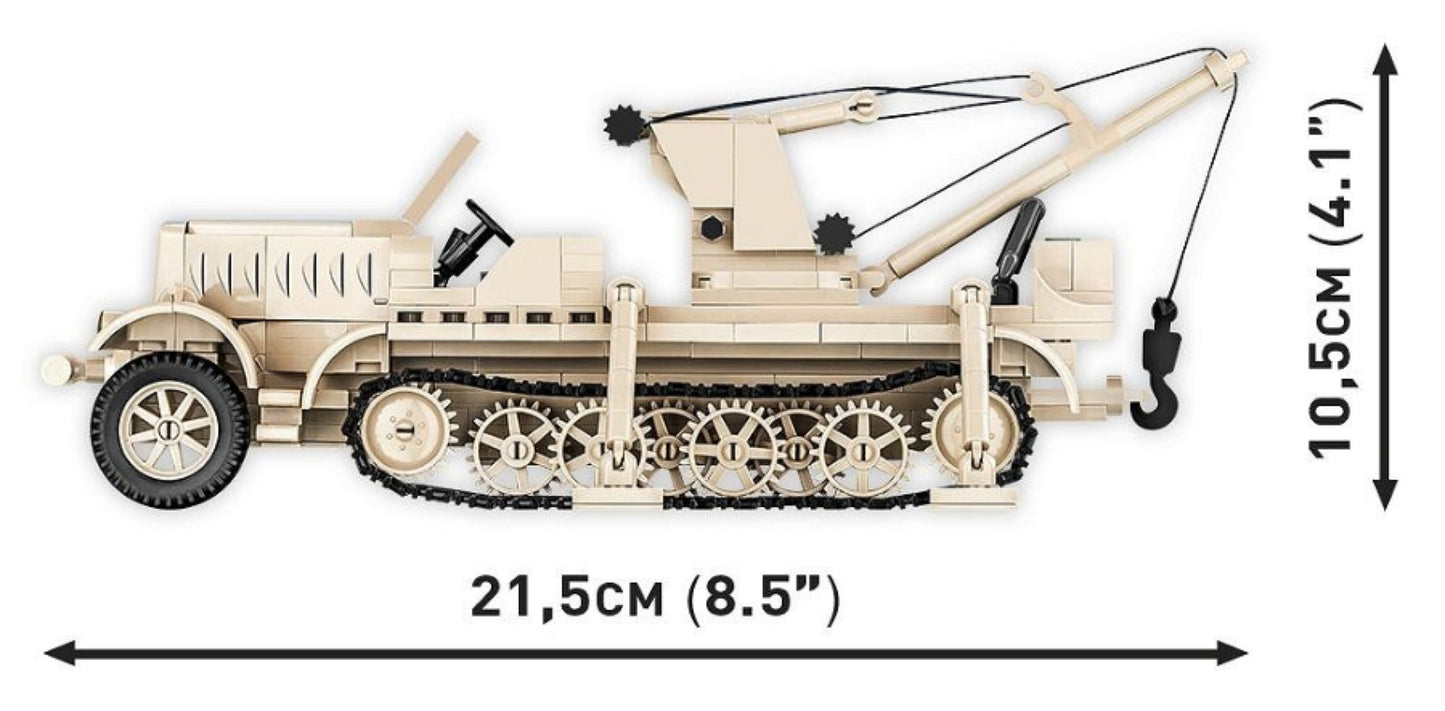 World War 2 - Sd.Kfz. 9/1 "Famo" Half-Track (502 Piece Kit)