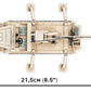 World War 2 - Sd.Kfz. 9/1 "Famo" Half-Track (502 Piece Kit)