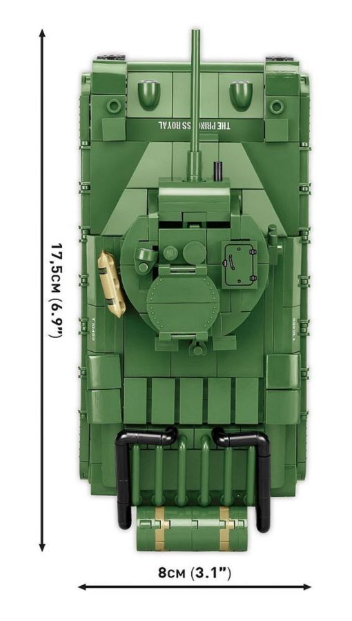 World War 2 - Matilda II & Panzer 38 (T) Diorama (1008 Piece Kit)