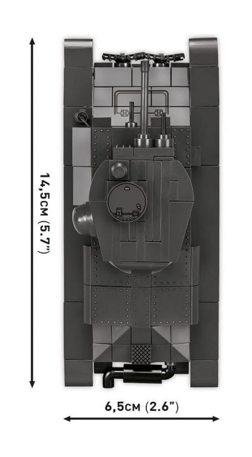 World War 2 - Matilda II & Panzer 38 (T) Diorama (1008 Piece Kit)