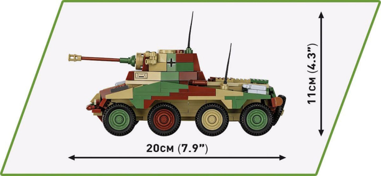 World War 2 - Sd.Kfz. 234/2 Puma (470 Piece Kit)