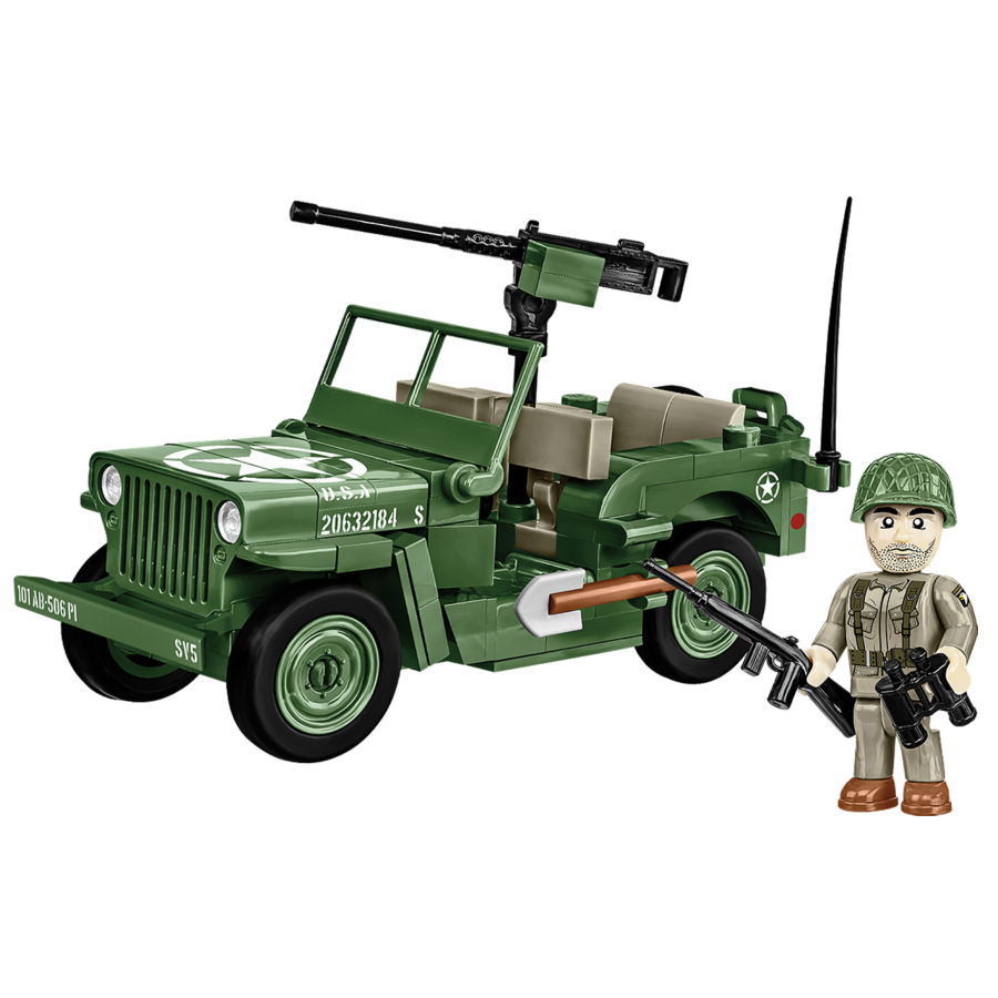 World War 2 - Willys MB (132 Piece Kit)