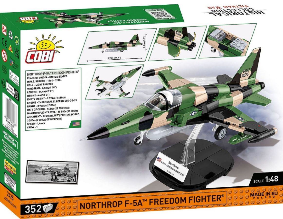 Vietnam War - Northrop F-5A Freedom Fighter (352 Piece Kit)