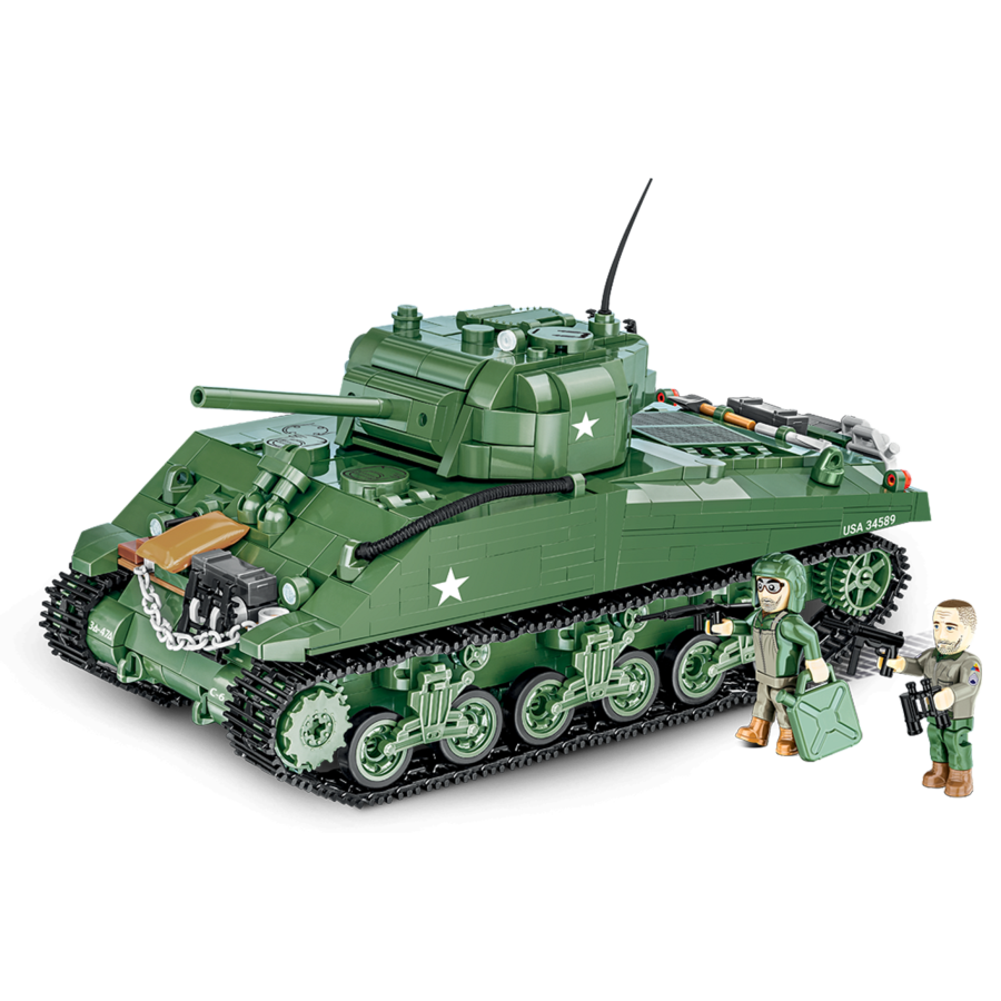 World War 2 - M4A3 Sherman (852 Piece Kit)