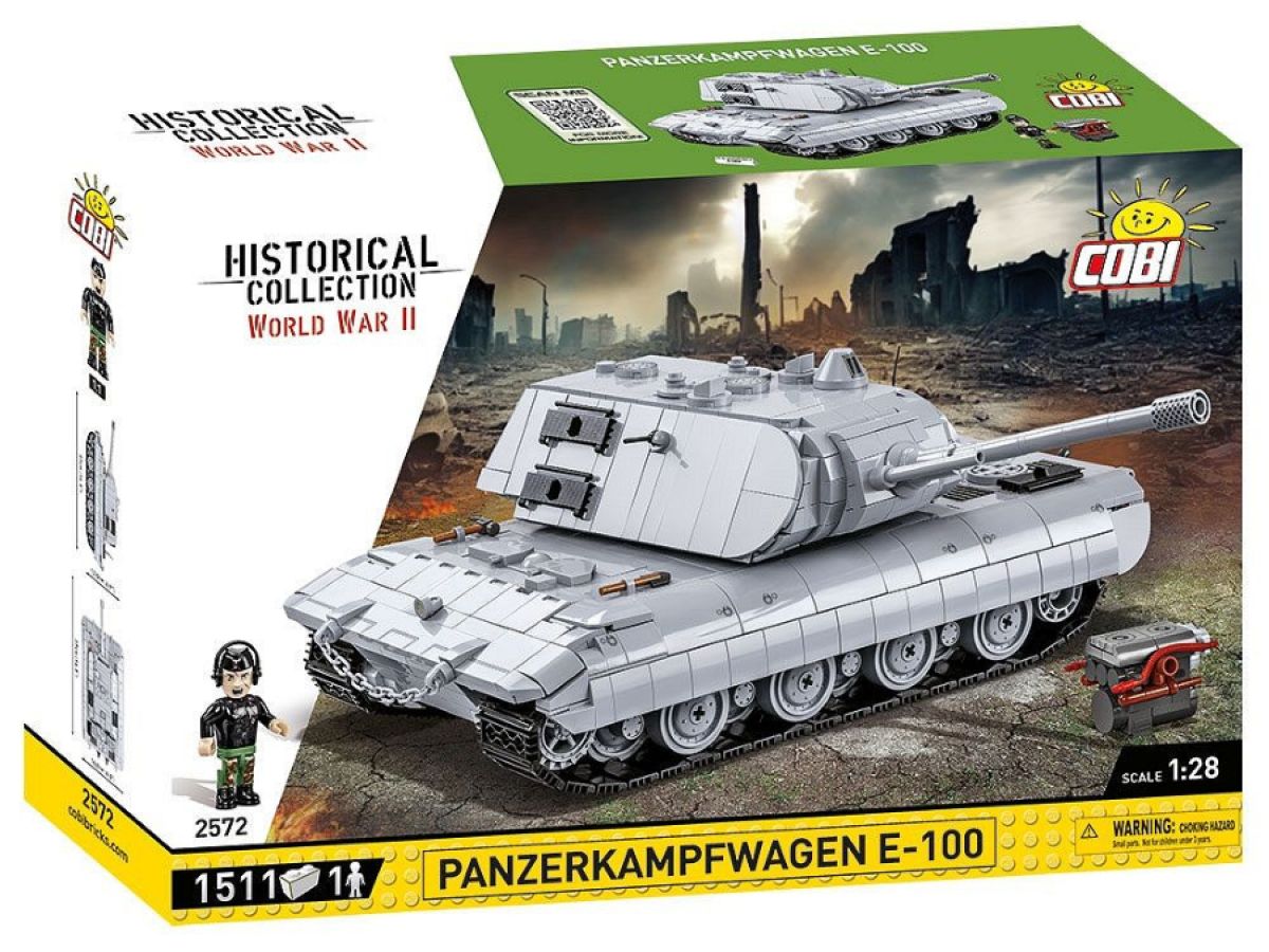 World War 2 - Panzerkampfwagen E-100 (1510 Piece Kit)