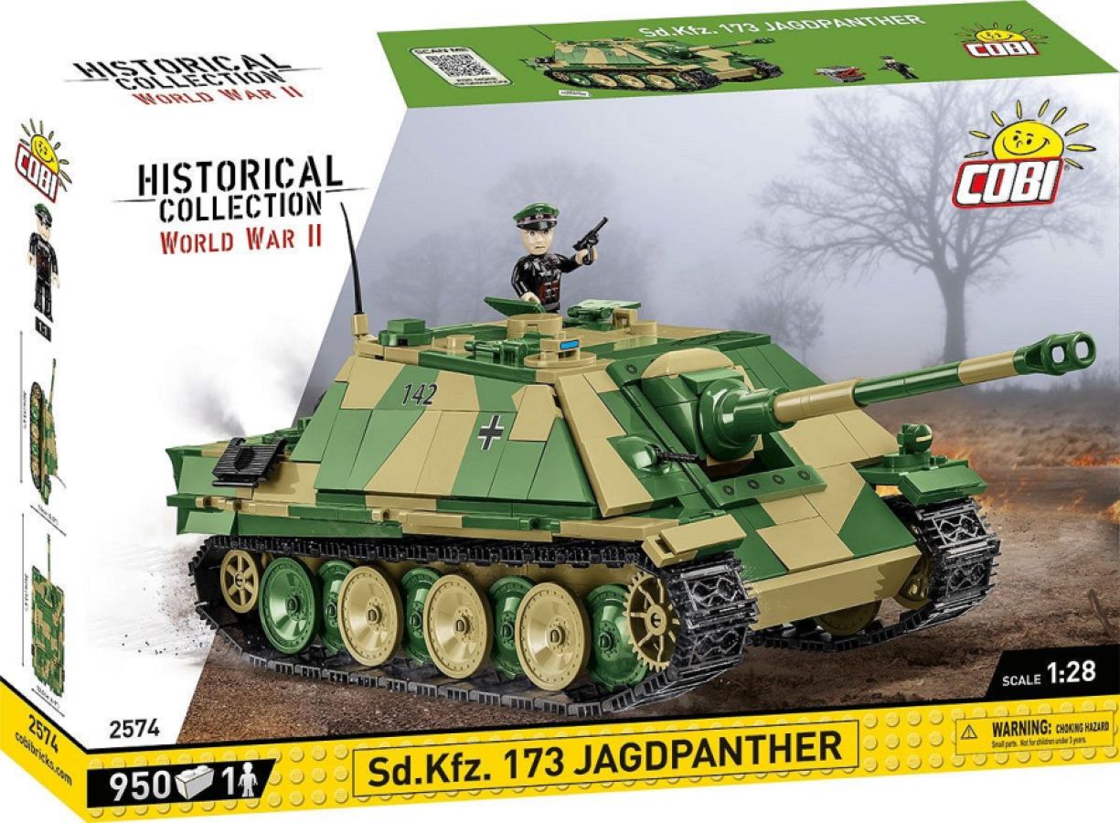 World War 2 - Sd.Kfz.173 Jagdpanther (970 Piece Kit)