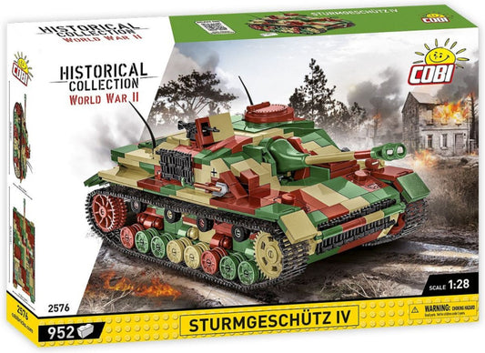 World War 2 - Sd.Kfz.167 Sturmgeschutz IV (954 Piece Kit)