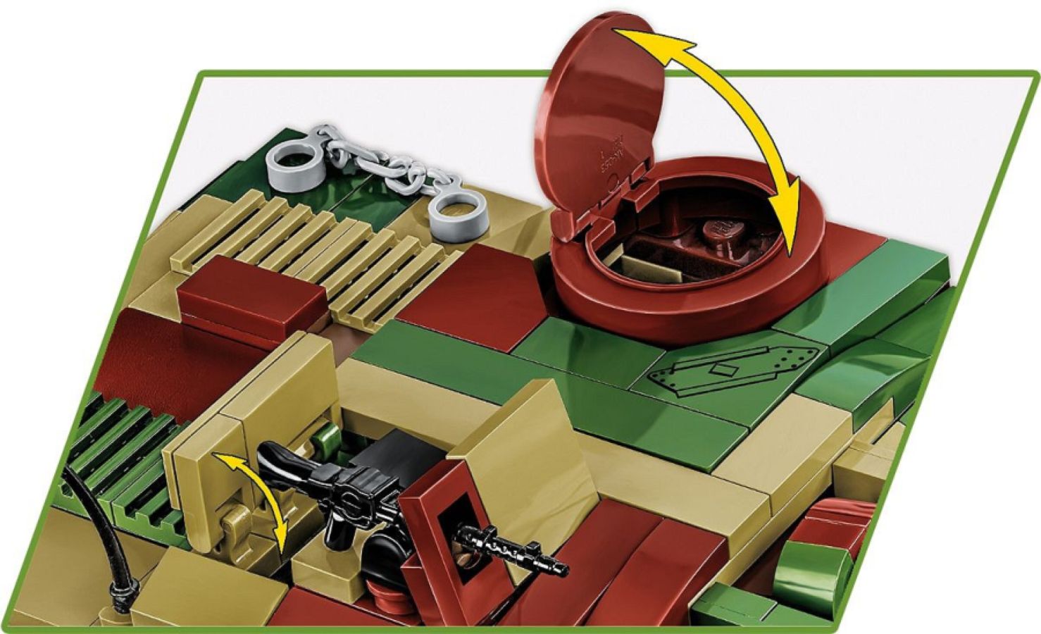 World War 2 - Sd.Kfz.167 Sturmgeschutz IV (954 Piece Kit)