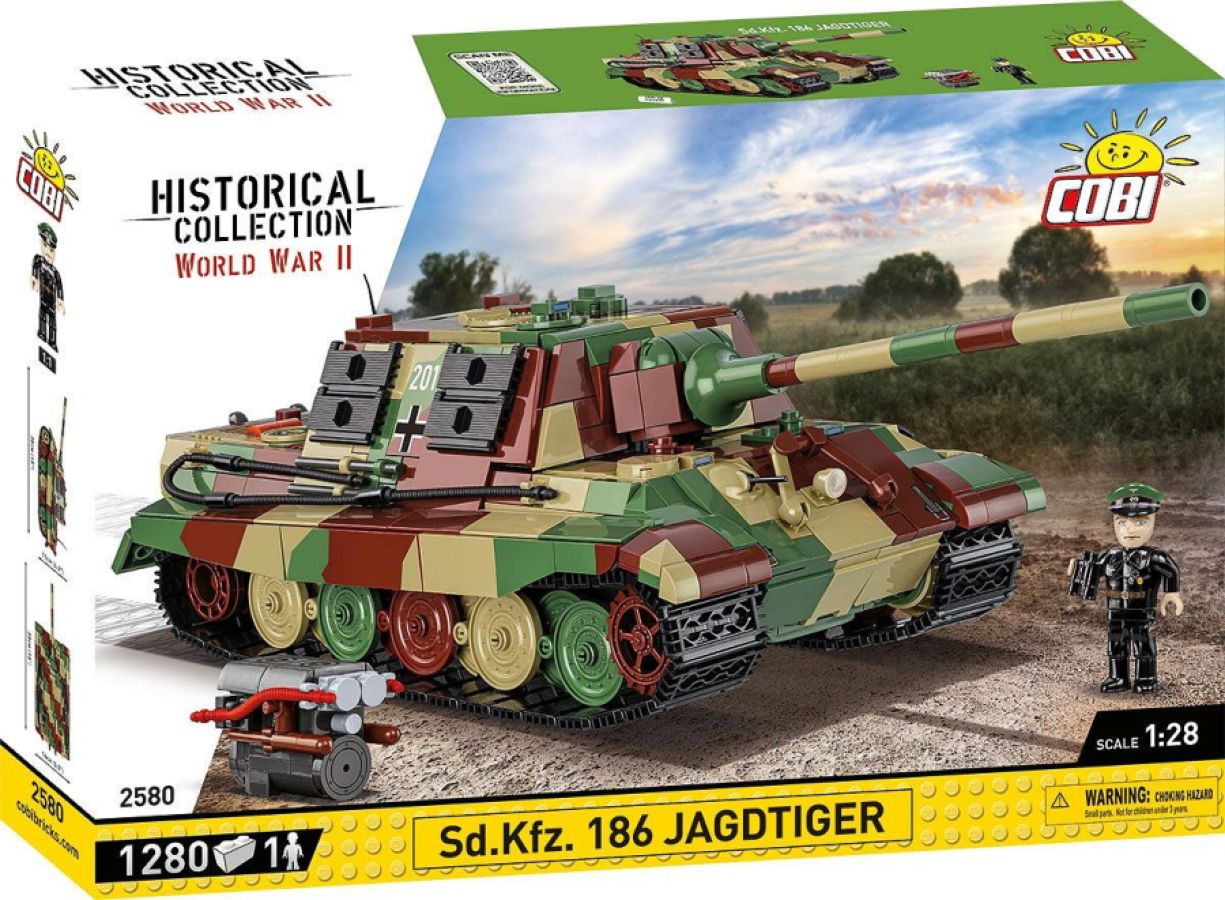 World War 2 - Sd.Kfz. 186 - Jagdtiger (1280 Piece Kit)