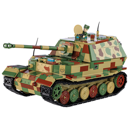 World War 2 - Panzerjäger Tiger (P) Elefant (1252 Piece Kit)