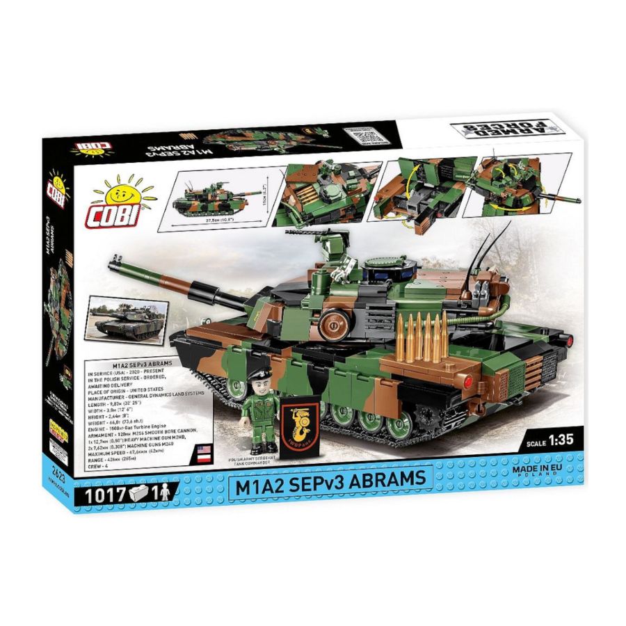 Armed Forces- M1A2 SEPv3 Abrams (1000 Piece Kit)