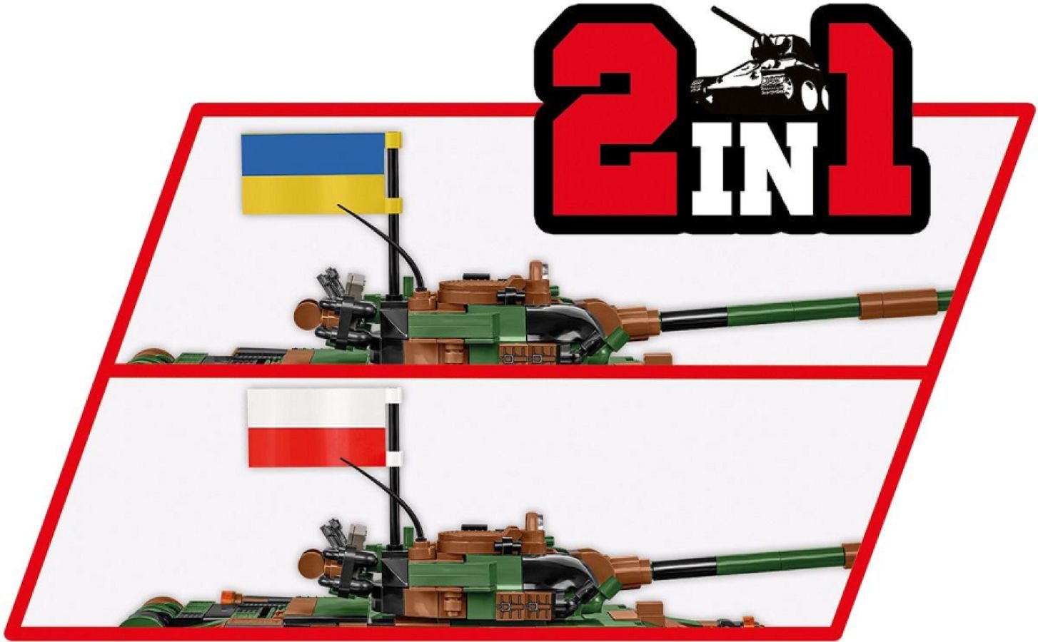 Armed Forces - T-72M1R (PL/UA) (724 Piece Kit)