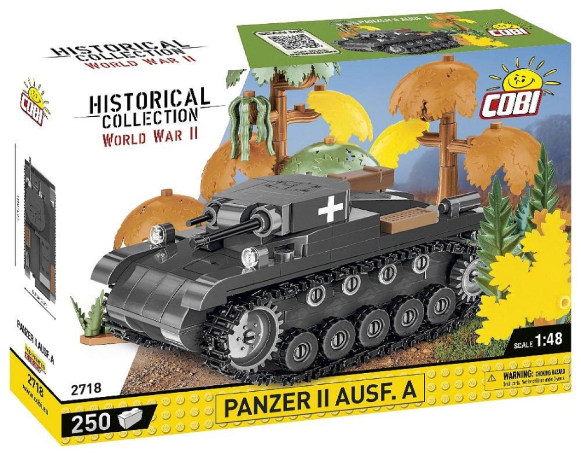 World War 2 - Panzer II Ausf.A (300 Piece Kit)