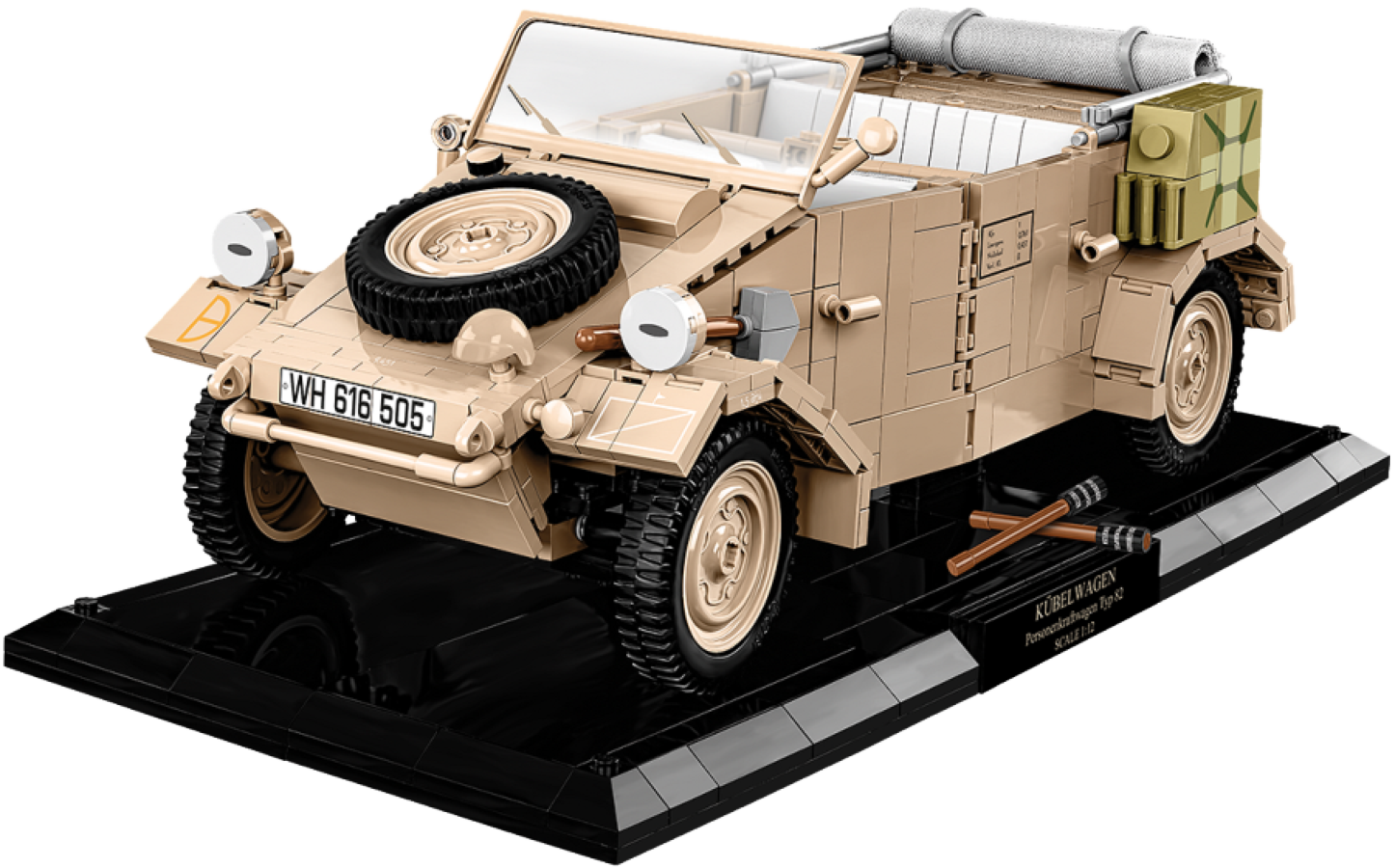 World War 2 - Kubelwagen Typ 82 - Executive Edition (1500 Piece Kit)