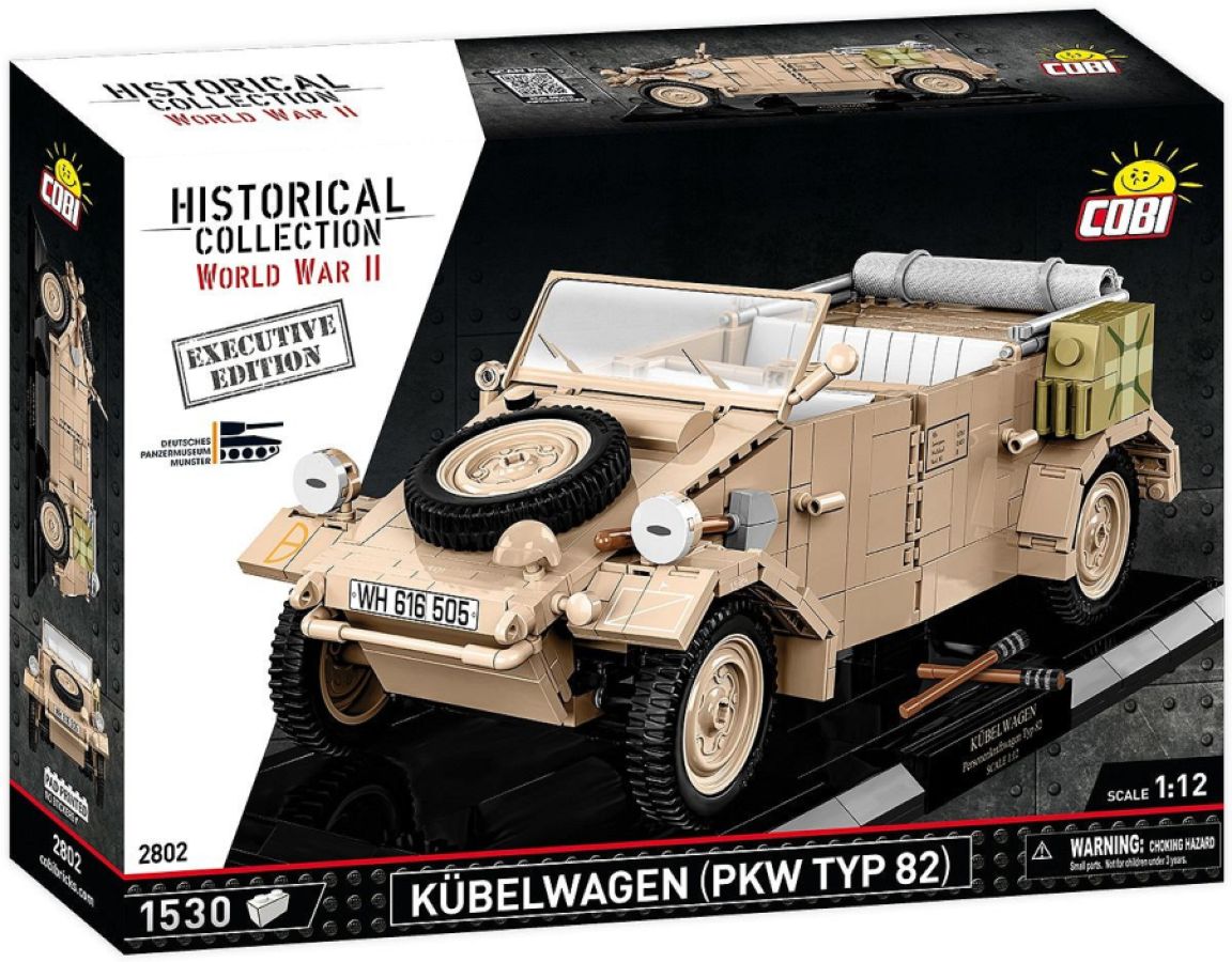 World War 2 - Kubelwagen Typ 82 - Executive Edition (1500 Piece Kit)