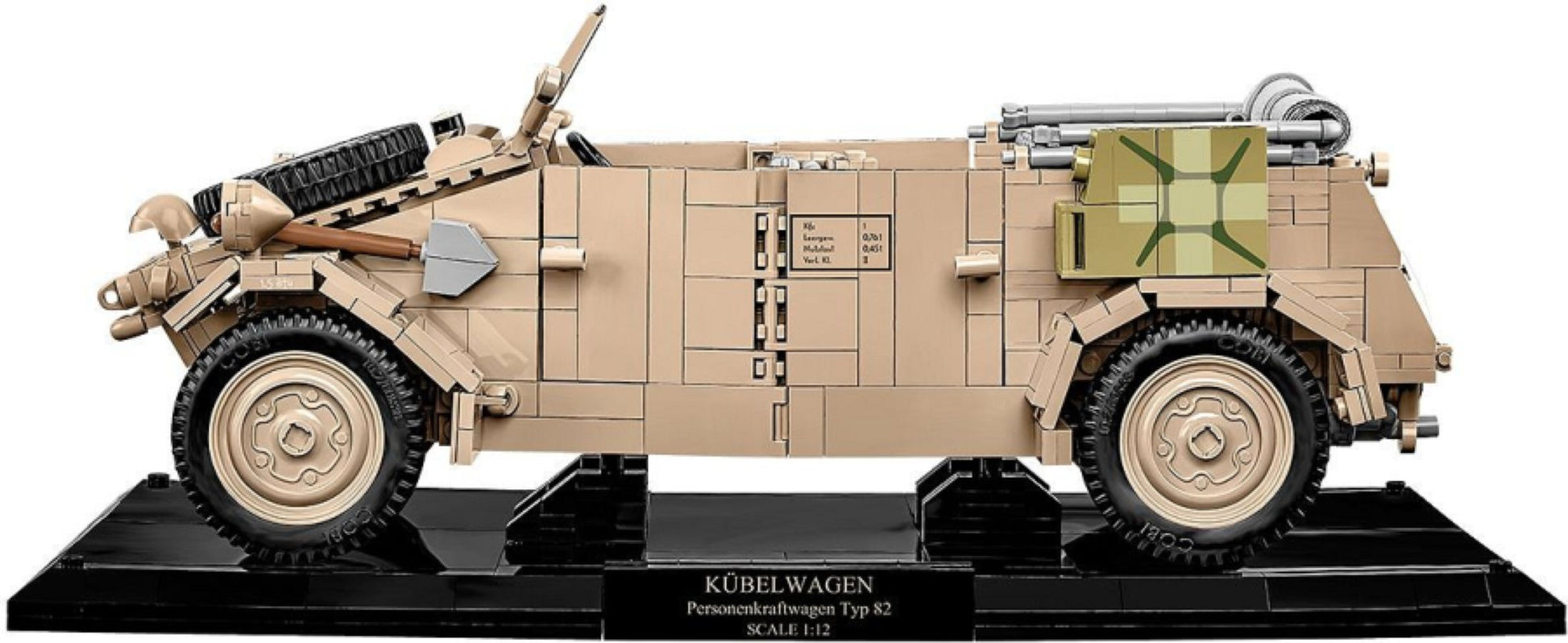 World War 2 - Kubelwagen Typ 82 - Executive Edition (1500 Piece Kit)