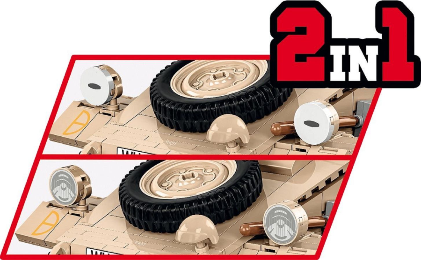 World War 2 - Kubelwagen Typ 82 - Executive Edition (1500 Piece Kit)