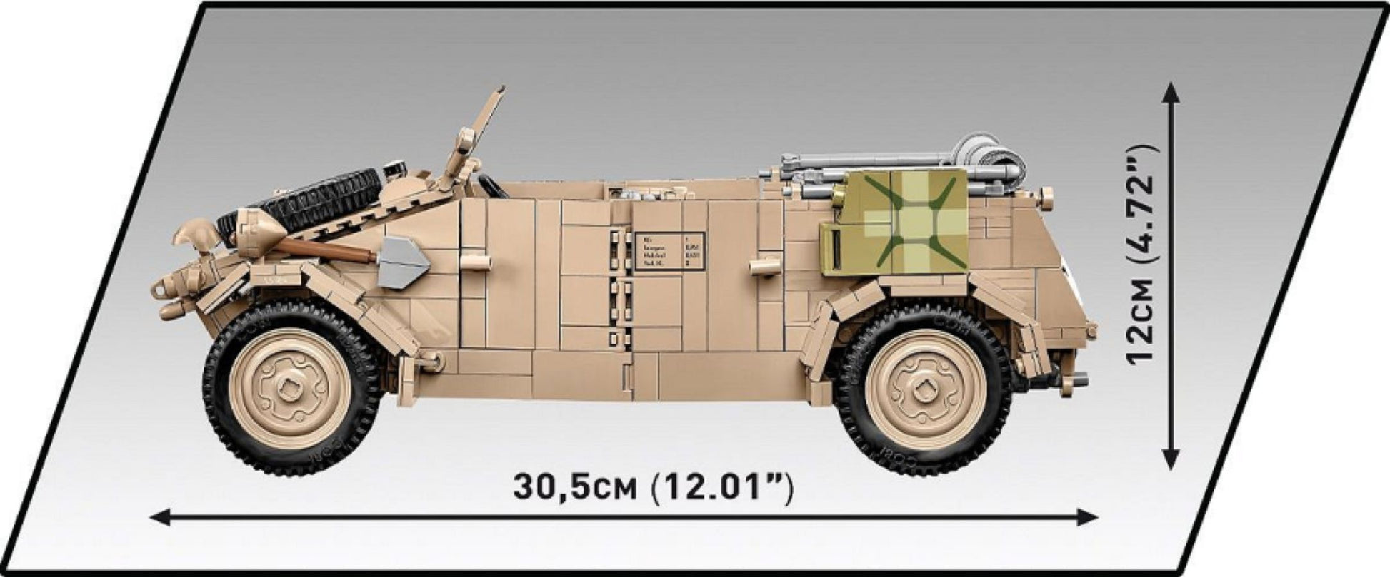 World War 2 - Kubelwagen Typ 82 - Executive Edition (1500 Piece Kit)