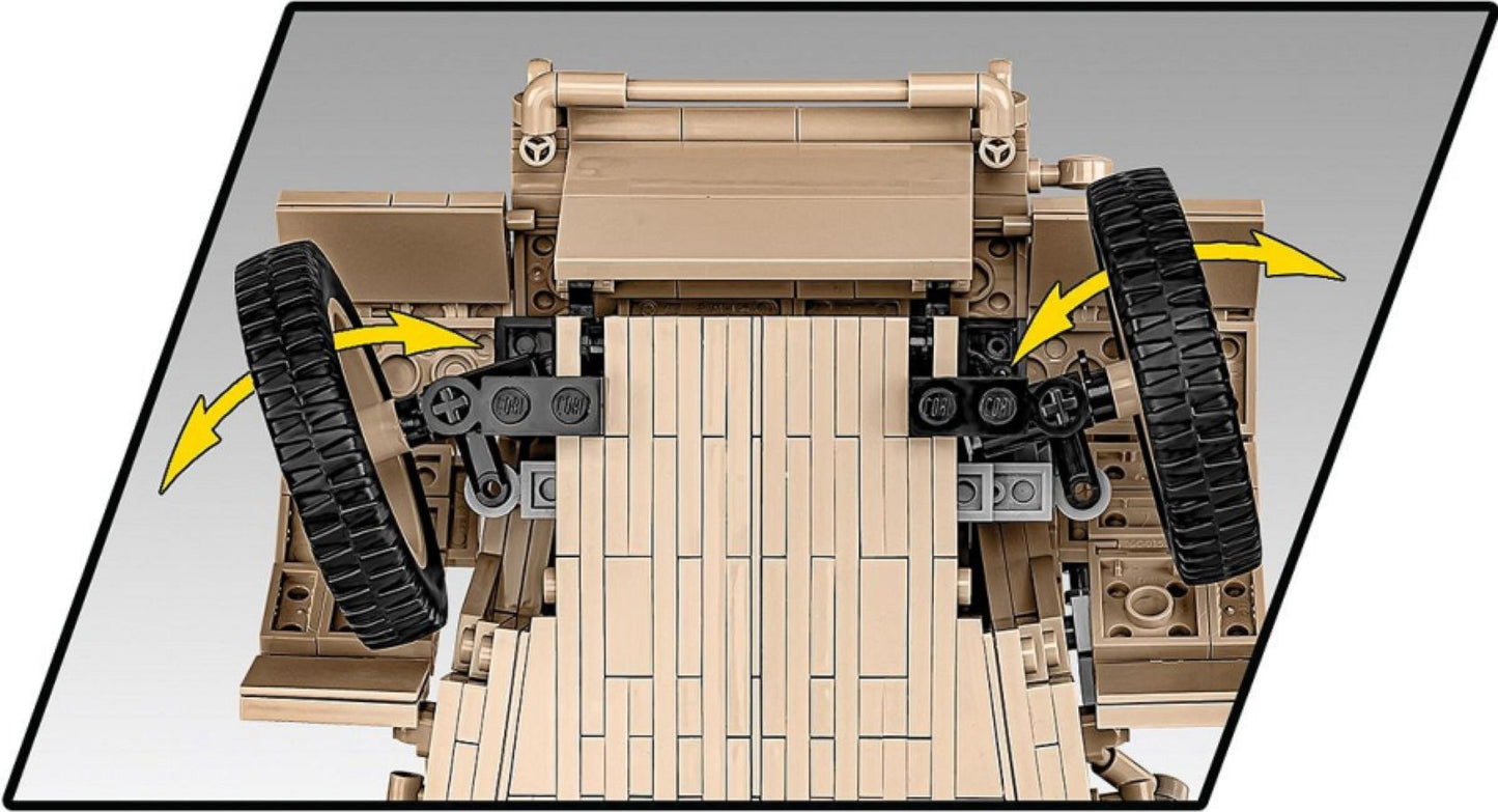 World War 2 - Kubelwagen Typ 82 (1290 Piece Kit)