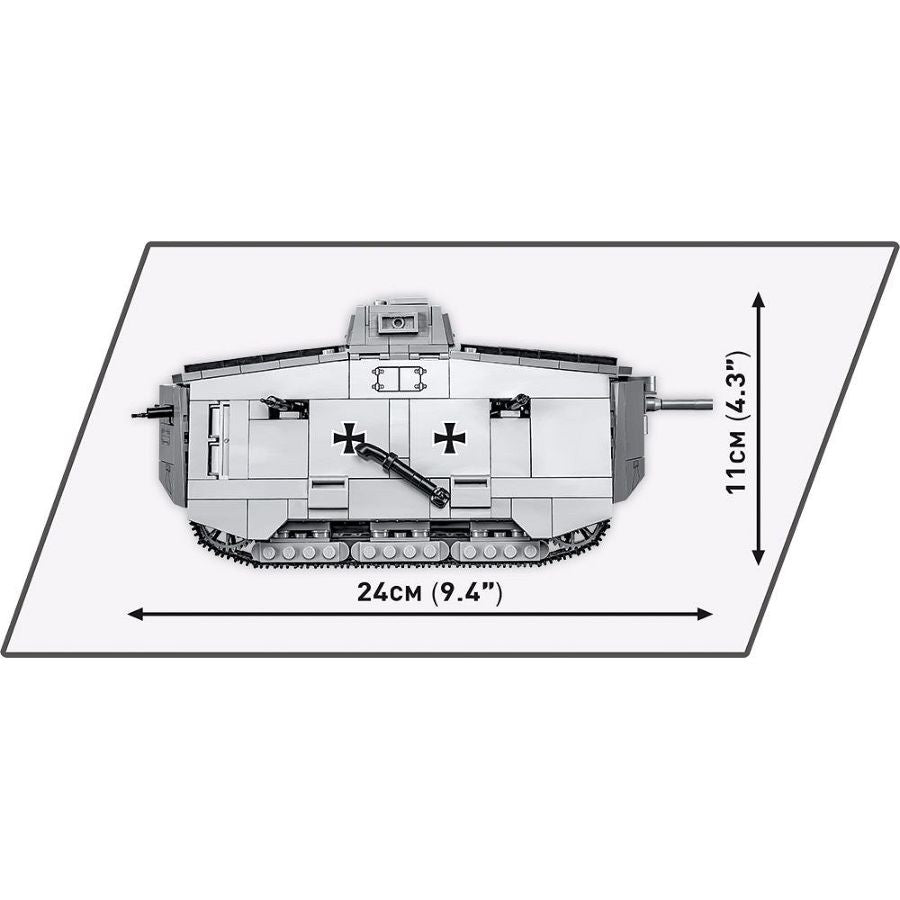 Great War - Sturmpanzerwagen A7V (840 Piece Kit)