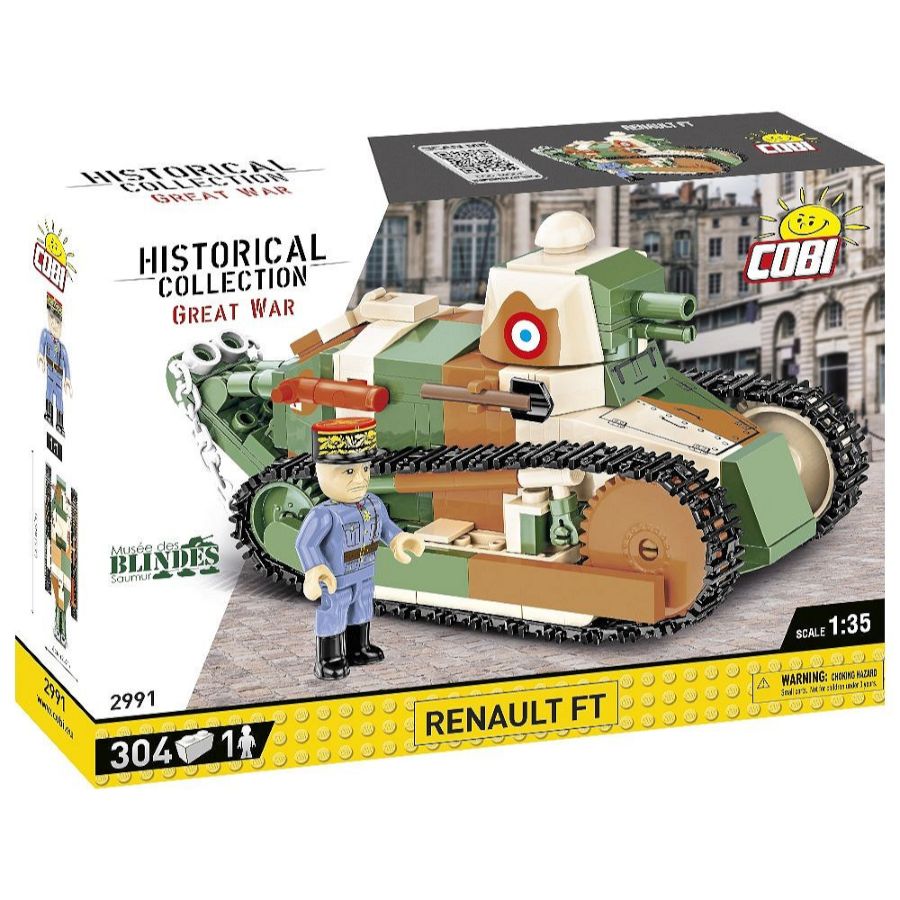 Great War - Renault FT (Pere des Chars) (302 Piece Kit)