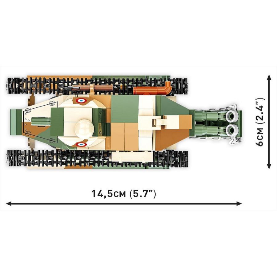 Great War - Renault FT (Pere des Chars) (302 Piece Kit)