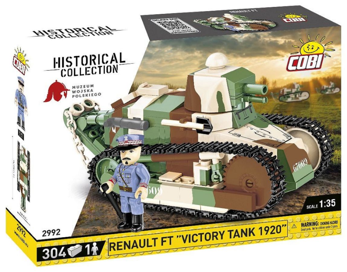 Great War - Renault FT "Victory Tank 1920" (304 Piece Kit)