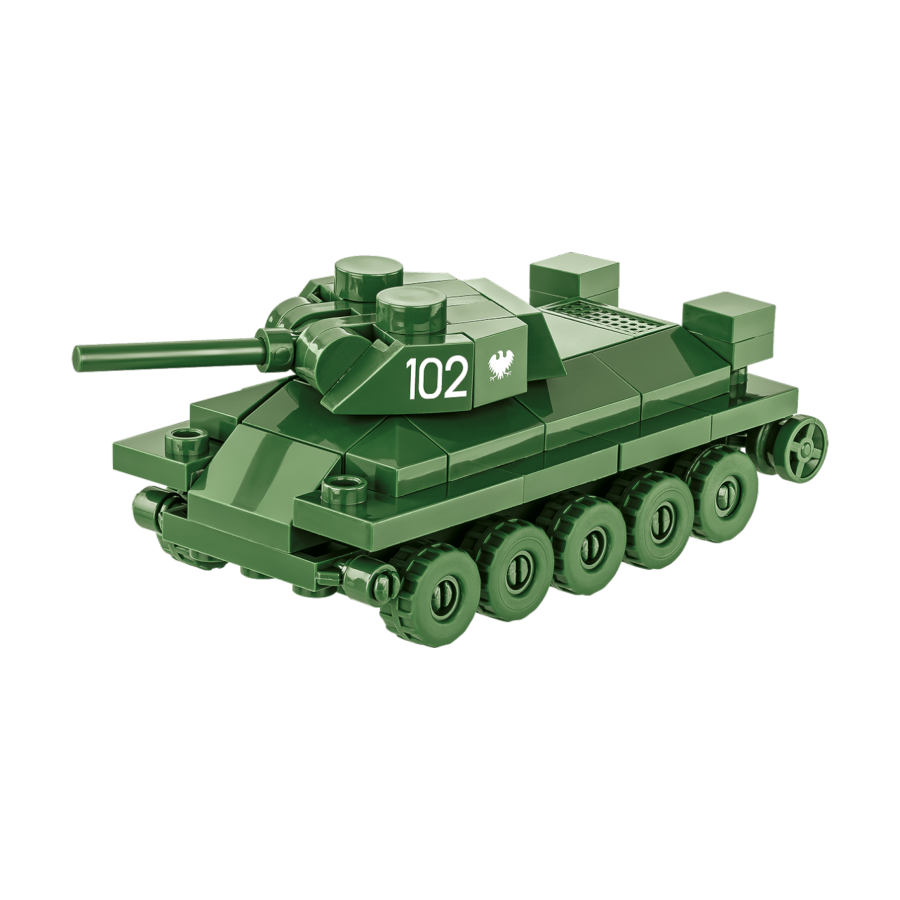 World War 2 - T-34/76 Tank (101 Piece Kit)