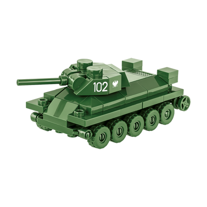 World War 2 - T-34/76 Tank (101 Piece Kit)