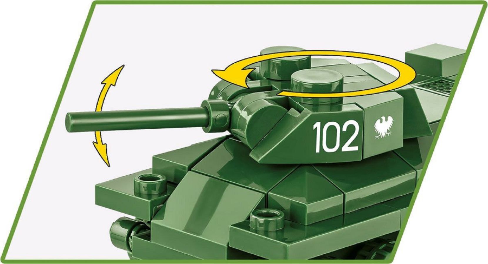 World War 2 - T-34/76 Tank (101 Piece Kit)